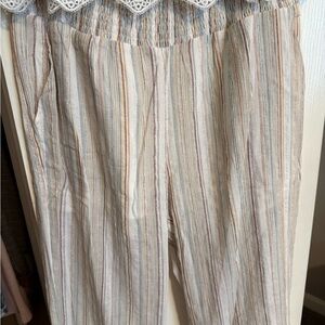 Striped Women's Trousers